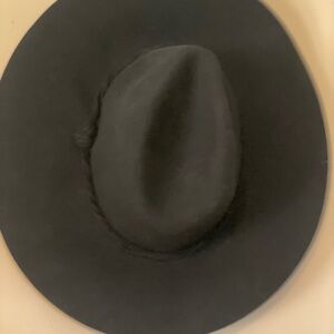 Black Wide-Brim Hat